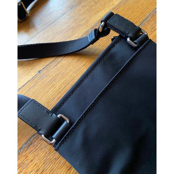 TUMI Mini Black Nylon Crossbody Bag - Picture 6 of 12
